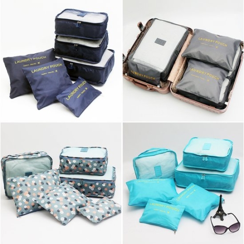 여행용 파우치 6종 세트