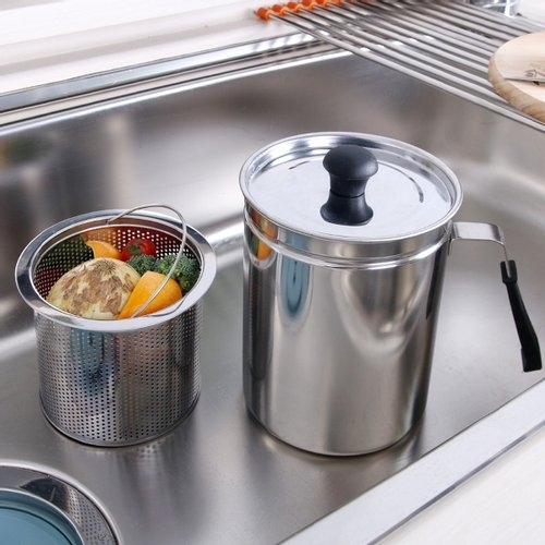 리빙해피  음식물 쓰레기통 + 거름망