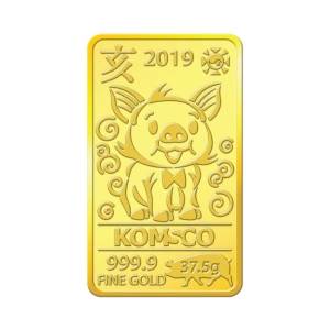 한국조폐공사 2019 황금 돼지의 해 골드바 37.5g[1개]