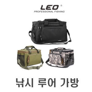 LEO 루어낚시가방 낚시가방 태클가방 루어 소품 바다 민물 피싱태클 릴케이스 크로스백