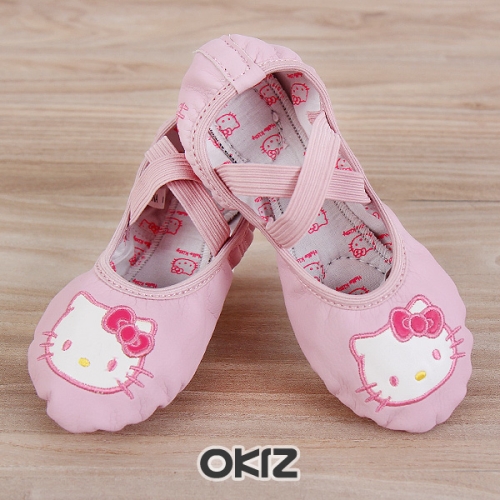 헬로키티 발레슈즈 얼굴자수