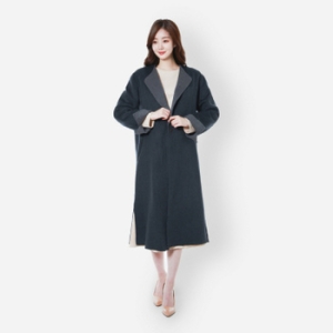  르샵 투톤 캐시미어 코트_LIAHC555