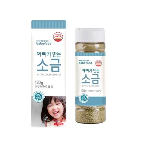 베베푸드 아빠가 만든 소금 120g