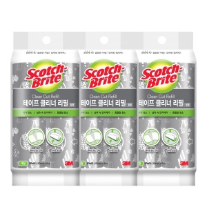 3M 스카치브라이트 대형 클린컷 테이프클리너 리필 2롤