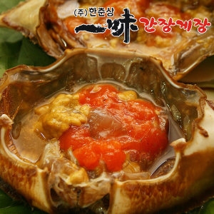 한춘상일미간장게장  일미 간장게장 중