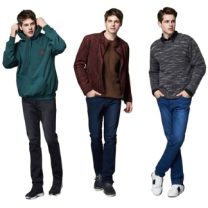  뱅뱅 18FW 기모 데님팬츠 3종 (남성)