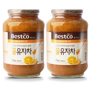 꽃샘식품  베스트코 꿀유자차 2kg