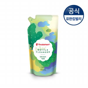  더블하트 젖병세정제 거품형 리필 650ml [1개]