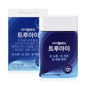 바이탈뷰티 트루아이 650mg 60캡슐