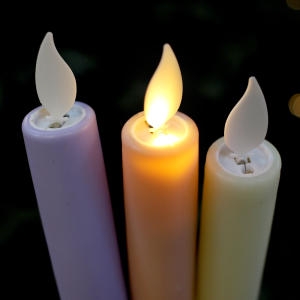 LED 테이퍼 캔들/가짜전자양초/무드등/인테리어소품