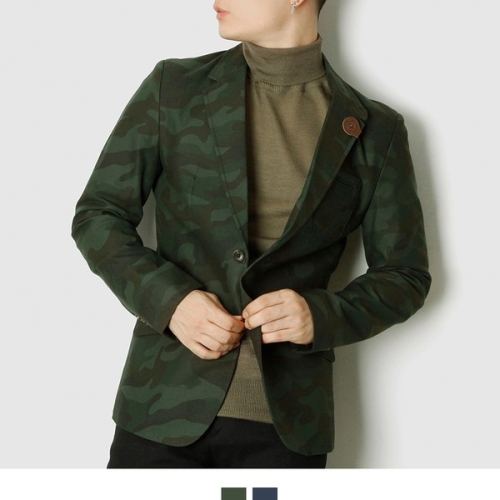 지이크 밀리터리 슬림 자켓_WEAA30073