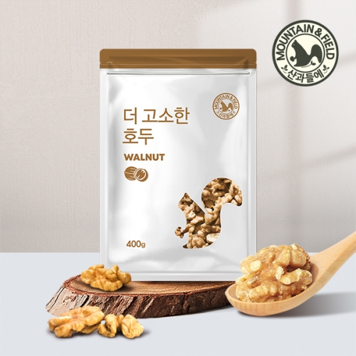 산과들에  더 고소한 호두 1/2태 400g
