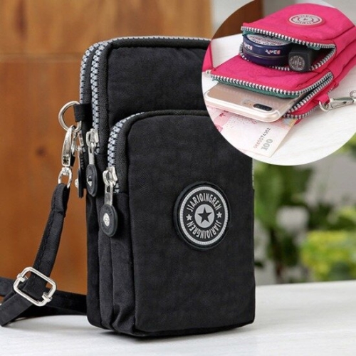 아트박스 홀리지 컴퍼스 데일리 3단 미니 크로스백 보조가방