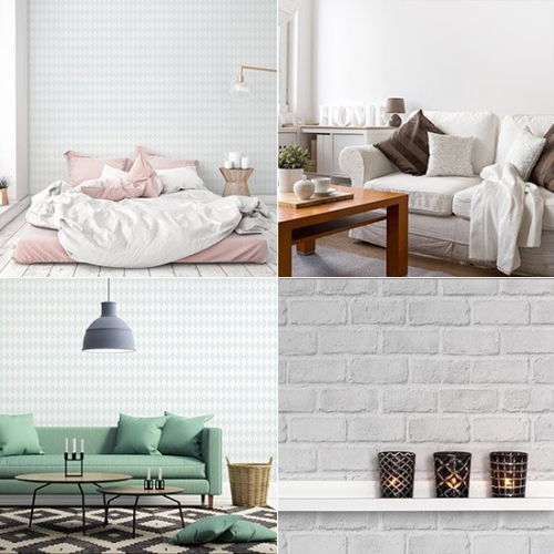 유투  물에빠진 조각벽지