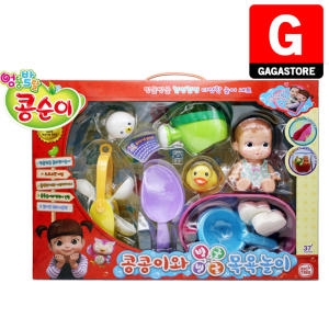 콩콩이와 빙글빙글 목욕놀이세트 콩순이 장난감