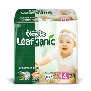 마미포코 2021 리프가닉 팬티형 4단계-여아용