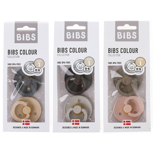 BIBS 데니쉬 노리개 젖꼭지 2P