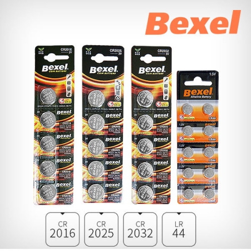 벡셀  코인 배터리 CR2016 CR2025 CR2032 LR44 건전지