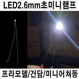  LED 2.6mm 초미니램프