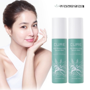 김정문알로에 큐어 모이스처 미스트 세럼 100ml [2개]