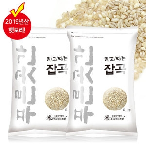 푸른곳간  2019 찰보리 5kg [2개]