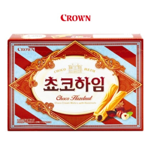 크라운제과  크라운  화이트하임 18입 284g