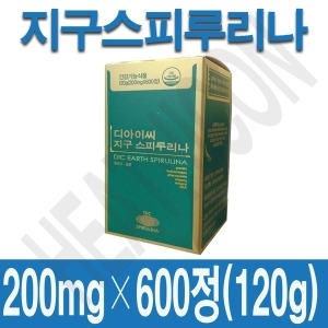 디아이씨 지구 스피루리나 200mg 600정 30일분