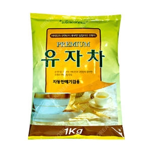 대호식품  대호 유자차 1kg 유자분말 레몬청 자판기용 국산차