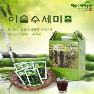  이슬수세미농원 유기농 이슬 수세미차 100ml 80포 [1개]