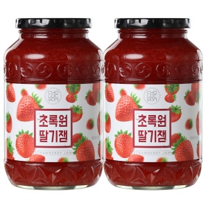 초록원 딸기잼 1kg+1kg / 과일잼 모음전