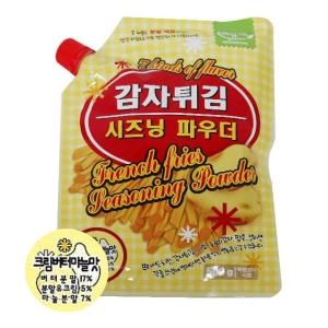 미담채 감자튀김 시즈닝 파우더 크림버터 마늘맛 500g