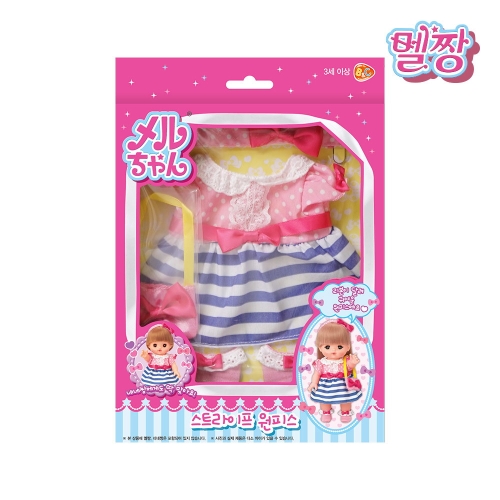 멜짱 스트라이프 원피스_한국 총판 공식 수입업체