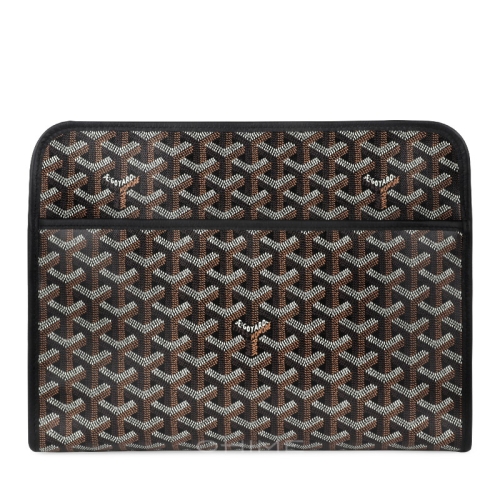 고야드 클러치 쥬방스 GM 기본-블랙