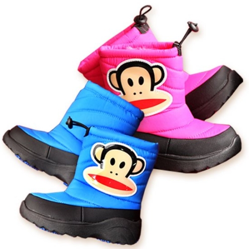 나와또 폴프랭크다우니방한부츠캐릭터아동 화