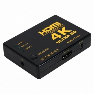 케이엘시스템 KLcom 3:1 HDMI 선택기(KL301) [입력3개,출력1개]