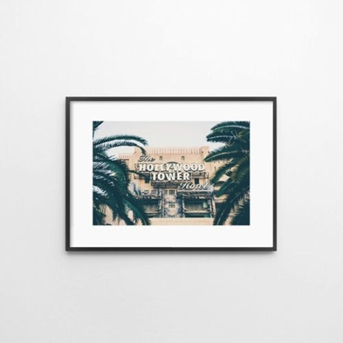 라이크리빙  Hollywood hotel 인테리어 액자 포스터 30x40cm