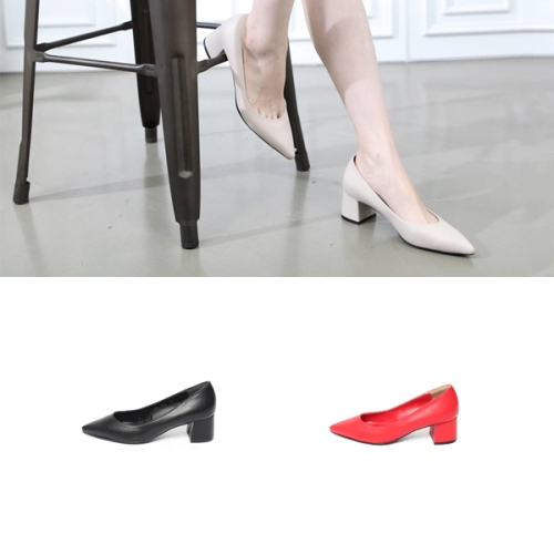 애슬릿 베이직 뾰족코 플랫슈즈 5.5cm  2044480