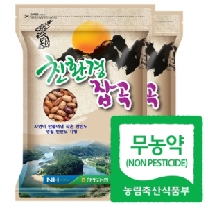 진솔그레인 무농약 강낭콩 1kg[1개]