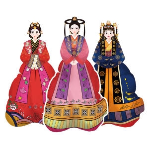 컬러룬 삼국시대공주 신라