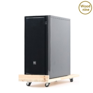 우디수피 삼나무 컴퓨터 본체 받침대