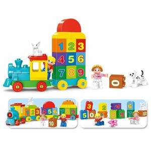 요고요  숫자기차놀이 566-10 레고 듀플로 호환 피규어 통큰블