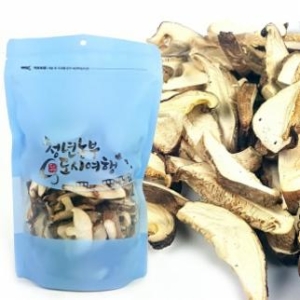 우리존  무농약인증 국내산 건조표고버섯 슬라이스  CY