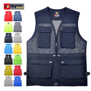 심비오즈  남성 14색 망사조끼