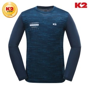 K2  남성 OSSAK S  라운드 긴팔 티셔츠 (KMM19277)