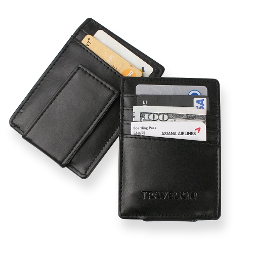 travelkin 해킹방지 7포켓 카드지갑 rfid 안티스키밍 여행용품