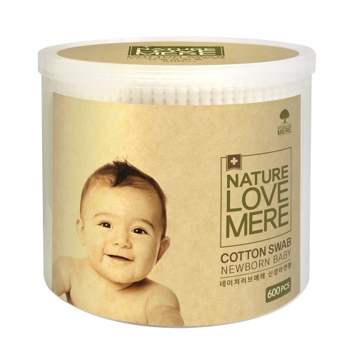 네이쳐러브메레 신생아 면봉 원통형 300P