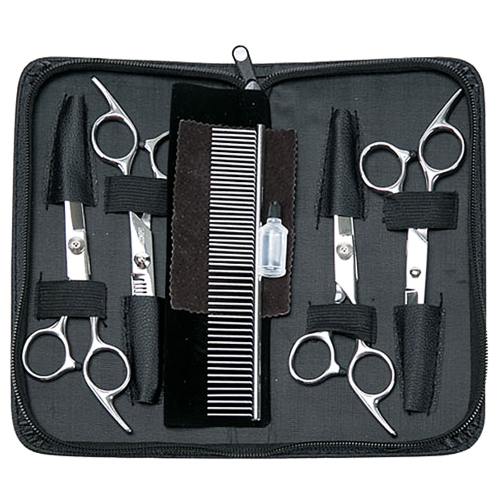 딩동펫 애완 미용가위 5종세트