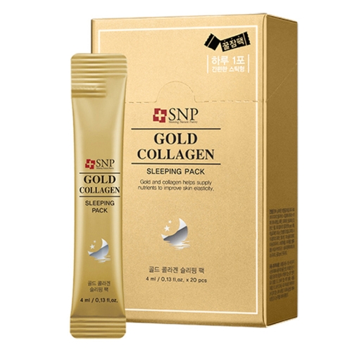 에스앤피 골드 콜라겐 슬리핑 팩 스틱형 80ml 1개
