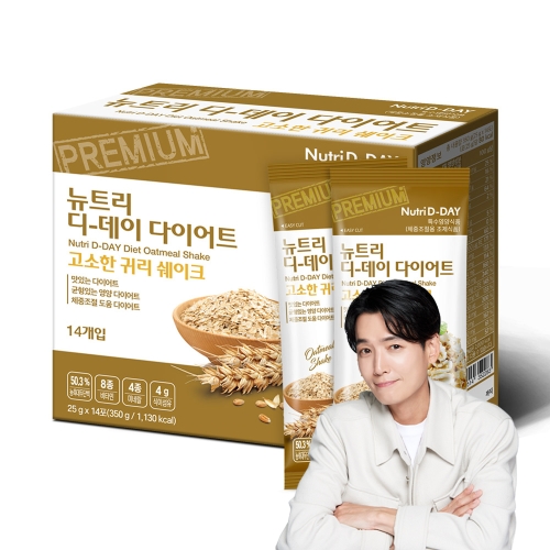  뉴트리디데이 다이어트 귀리 쉐이크 25g 14포 [1개]