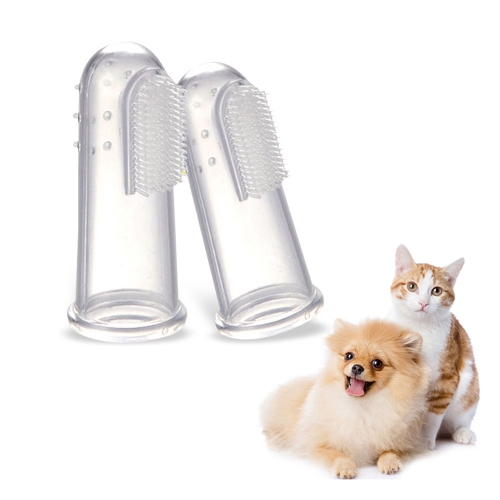 모나코올리브 애견 애묘 실리콘 칫솔 5P